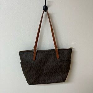 Michael Kors Dark Brown Signature Tote